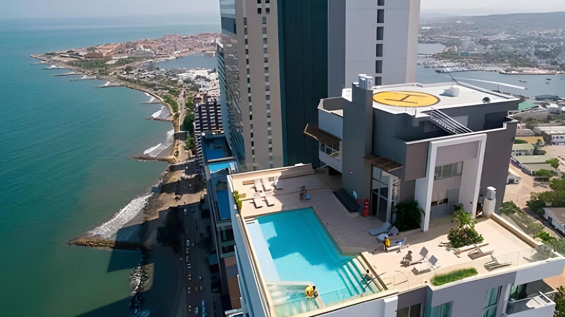 Apartamento Lujoso Apto De 1 Habitación En Piso 24-murano E Cartagena