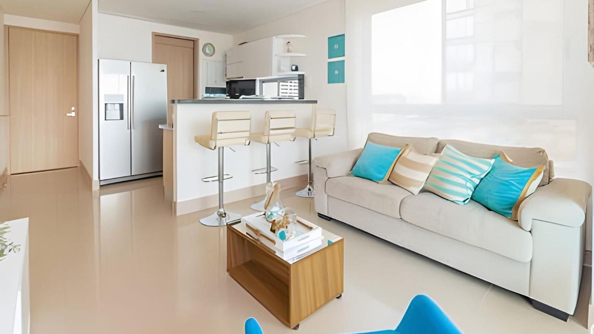 Apartamento Lujoso Apto De 1 Habitación En Piso 24-murano E Cartagena