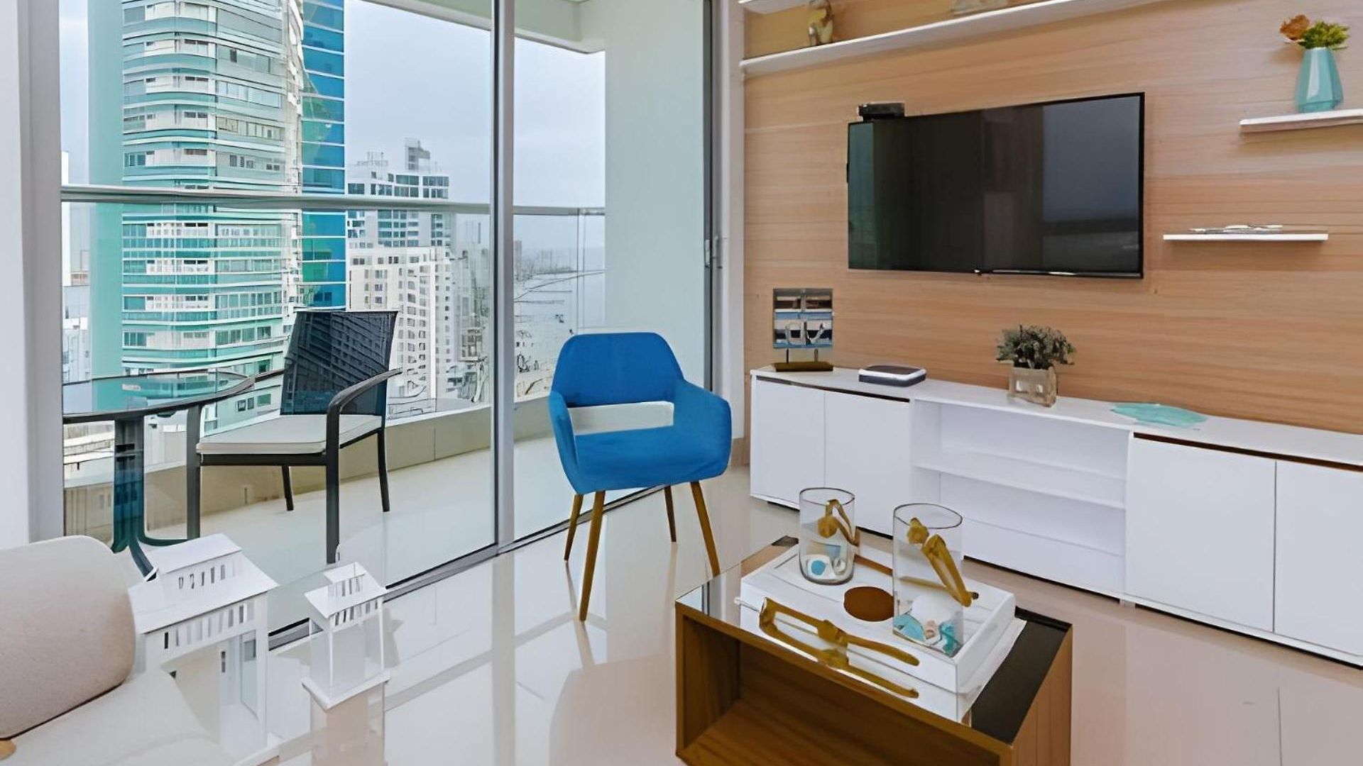 Lujoso Apto De 1 Habitación En Piso 24-murano E Apartamento Cartagena