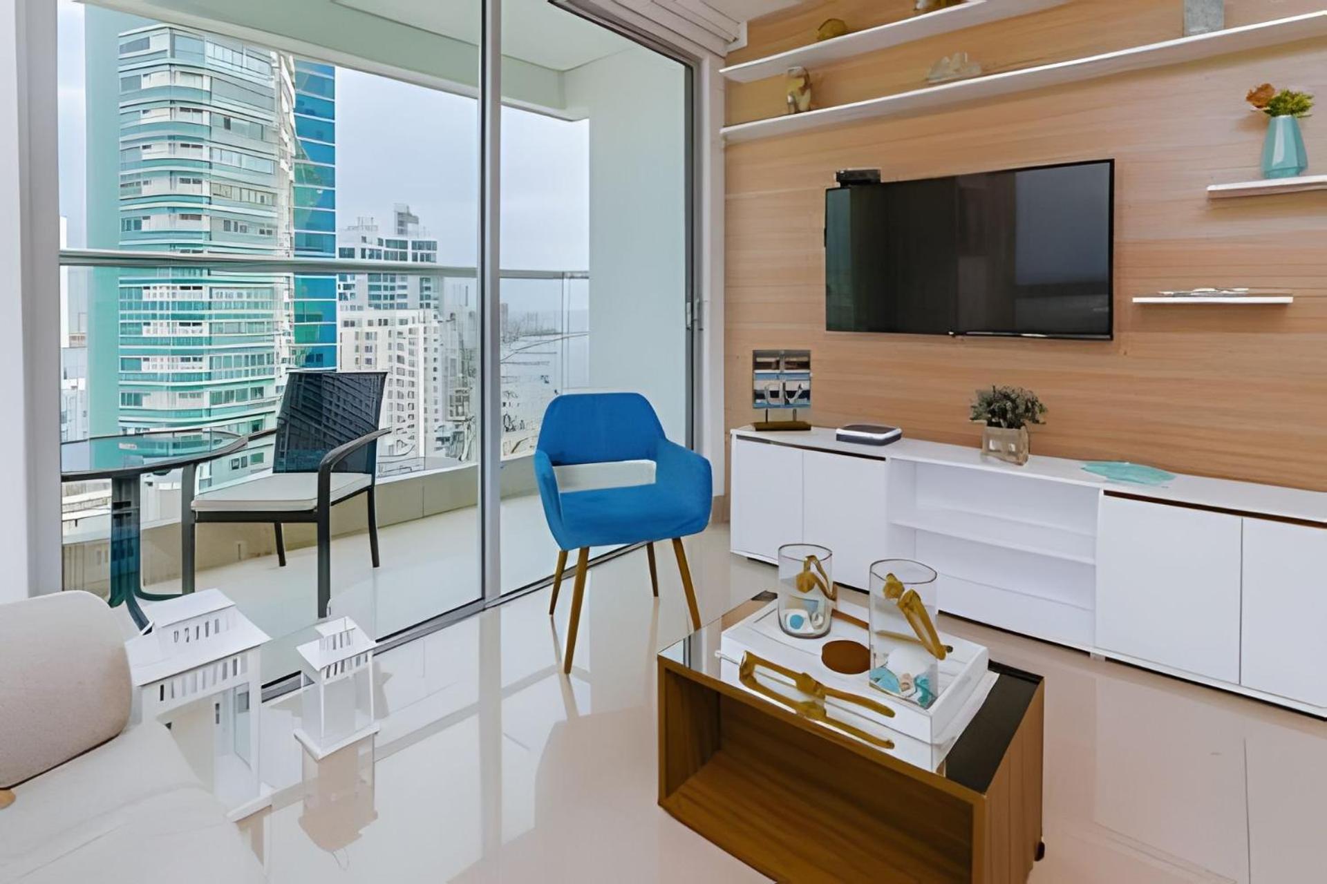 Lujoso Apto De 1 En Piso 24-murano E Apartment Cartagena